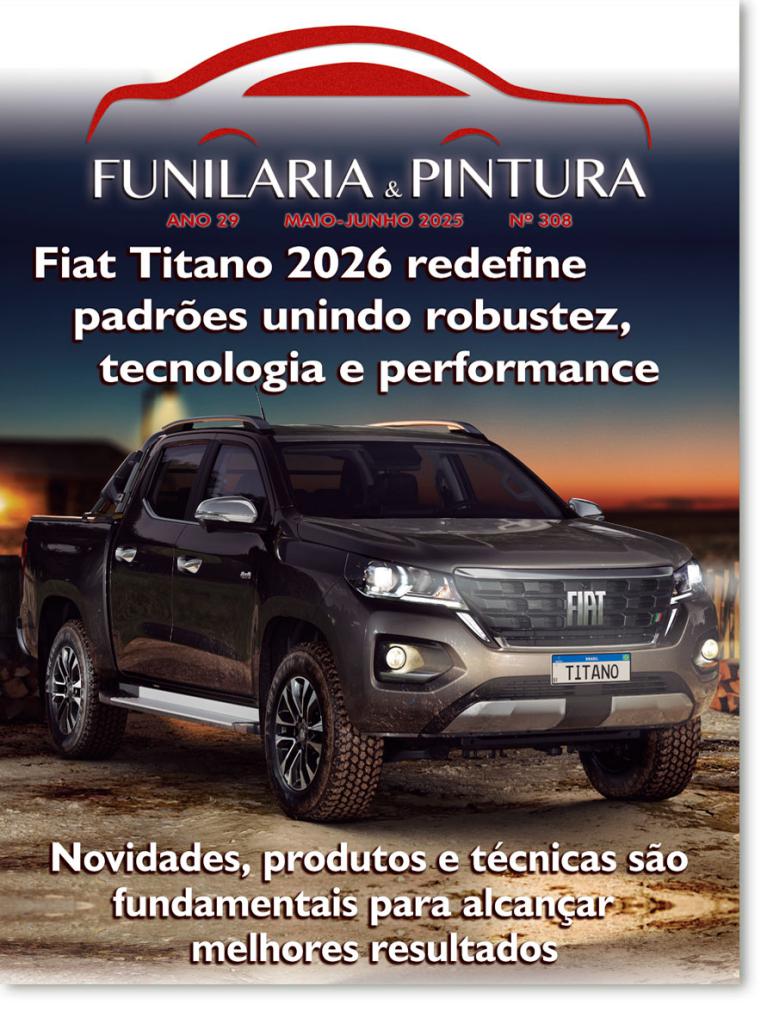 Capa Revista Funilaria e Pintura