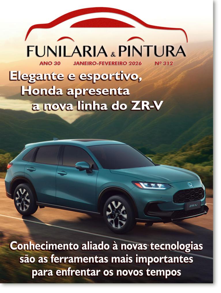 Capa Revista Funilaria e Pintura