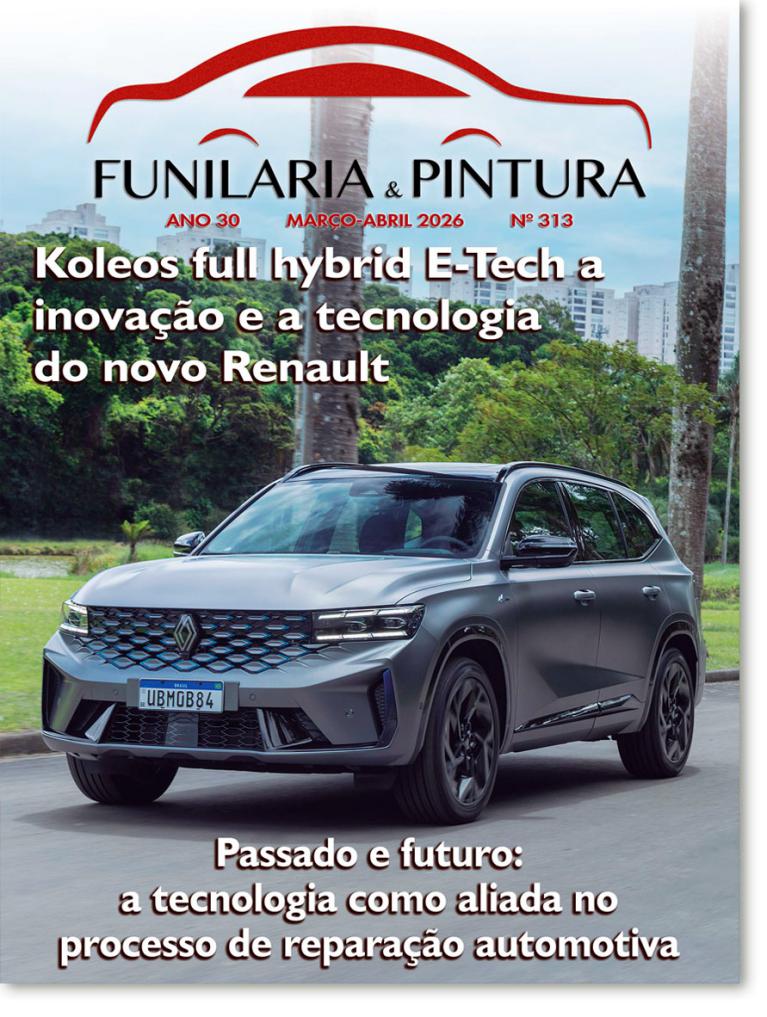 Capa Revista Funilaria e Pintura