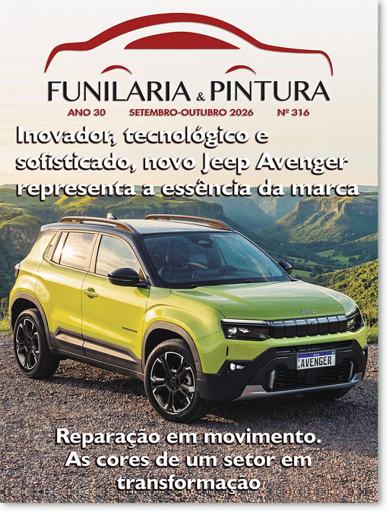 Capa Revista Funilaria e Pintura
